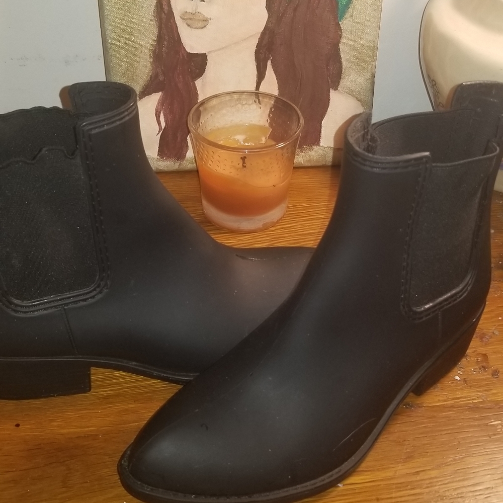 Jeffrey Campbell stormy rain boots